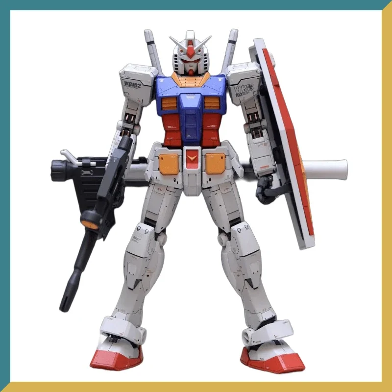 

Daban MG 6628 1/100 Rx-78-2 3.0 Original Color Assembled Model Joint Movable Mecha Warrior Figure Toy Gift