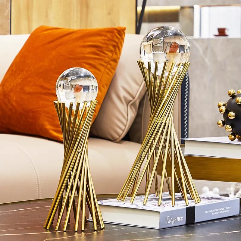 Factory wholesale plus-size small waist metal ornaments, living room TV cabinet, entrance wine cabinet, handicrafts decoration