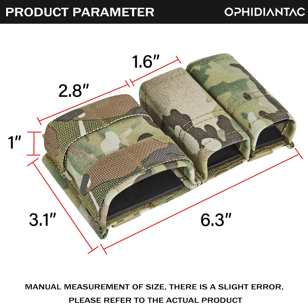 OPHIDIANTAC 9 mm + 5,56 MagazintascheFAST Outdoor Multifunktionale Universal-Werkzeugtasche – Detail 2