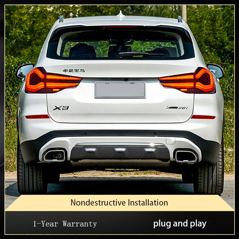 

Tail Lights For BMW X3 IX3 G01 G08 2018 2019 2020 2021 2022 Upgrade Highlight LED Rear Light Dynamic Taillamp Accessories Tools