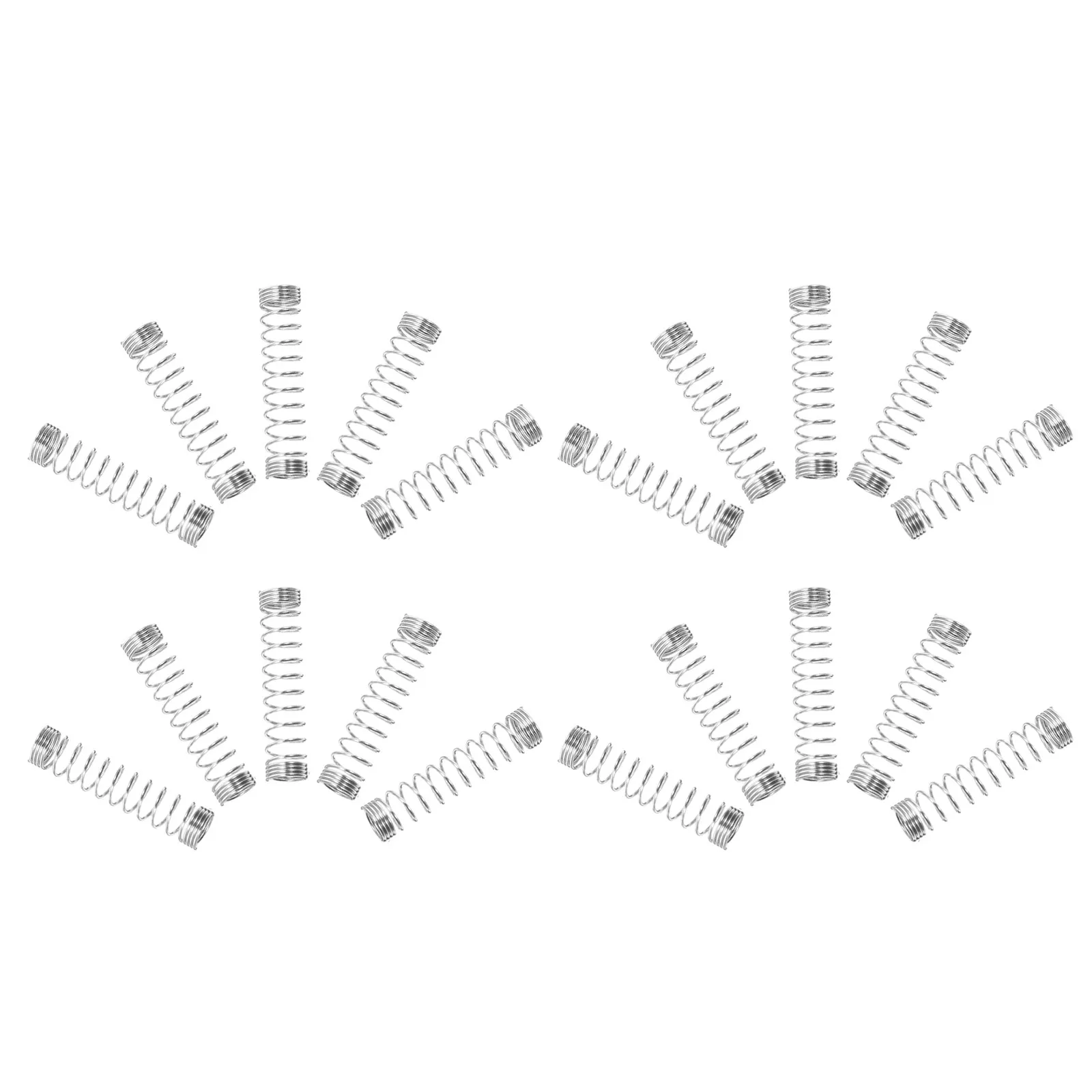 40Pcs Ballpoint Pen Compression Springs Stainless Steel Compression Spring Kit Accurate Return for Retractable Ballpoint Gel Pen