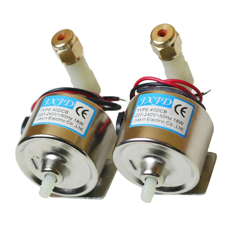 

2pcs/lot Oil Pumps AC 110V-220V 18W 50HZ 40DCB Oil Pumping For 400w 600w 900w Stage Party Fog Smoke Machine Accessories