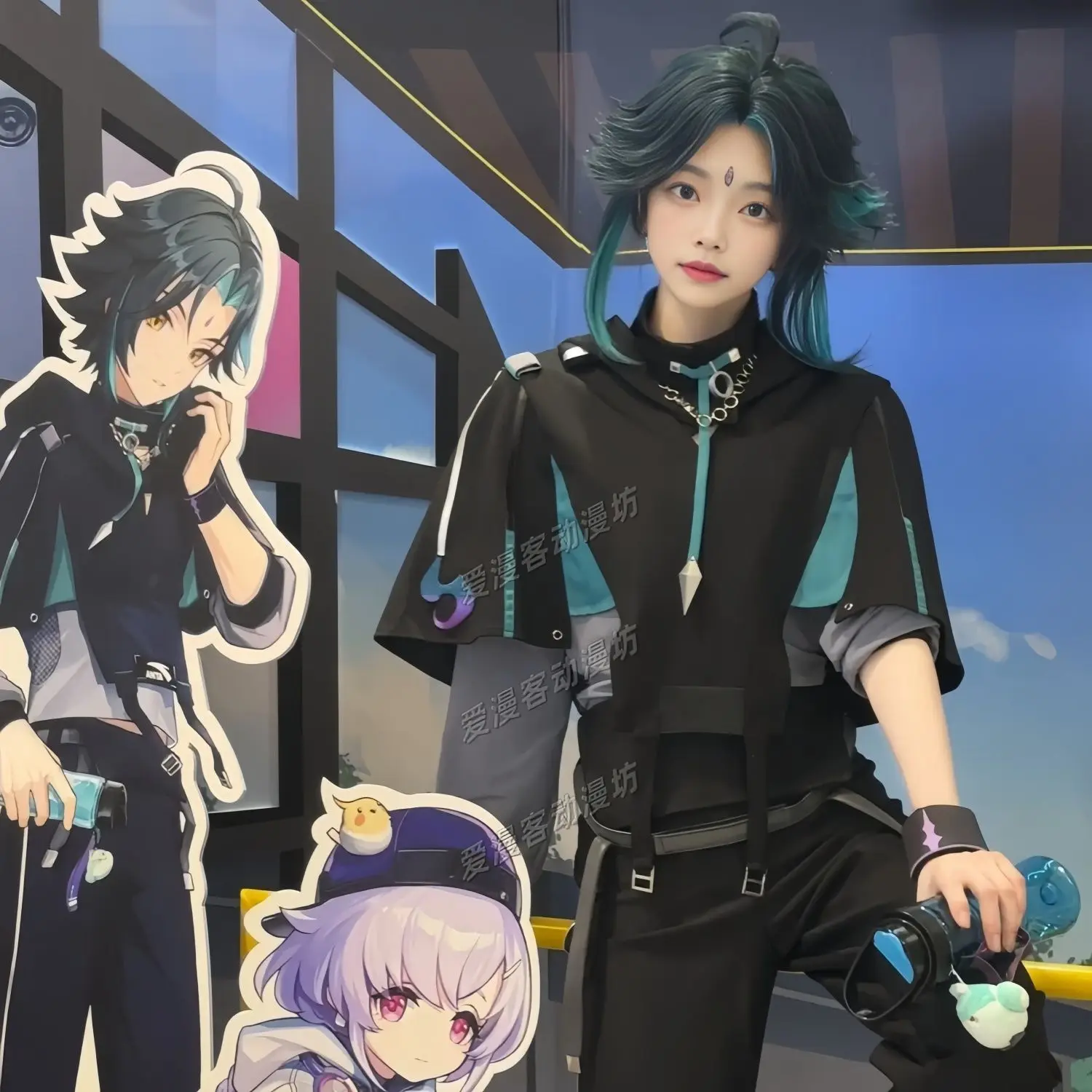 Halloween XIAO Costumes Game Genshin Impact XIAO clothes Cosplay Costume Male Anime Costume Outfit Costume Full Set