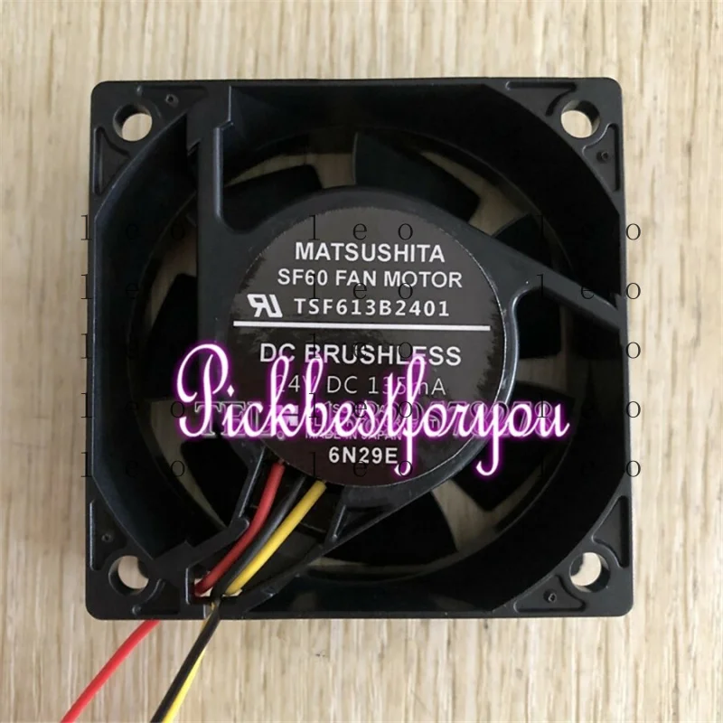 GG  ASF603B2404 DC24V 90MA 60*60*25MM 3pin Alarm cooling fan  *cm
