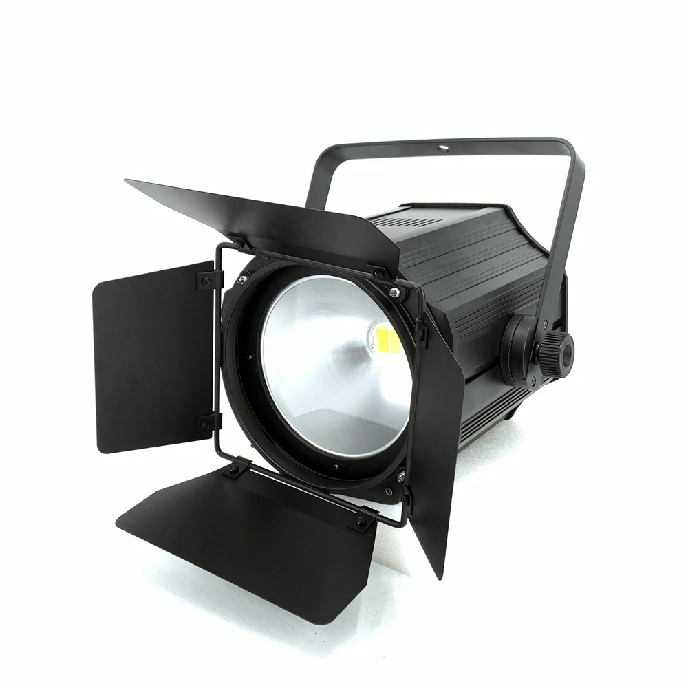 Imagem -03 - Alumínio Rgbwa uv Led Cob Par com Portas de Celeiro Wash Beam dj Strobe Dmx 512 Efeito Iluminação Cénica 6in 300w