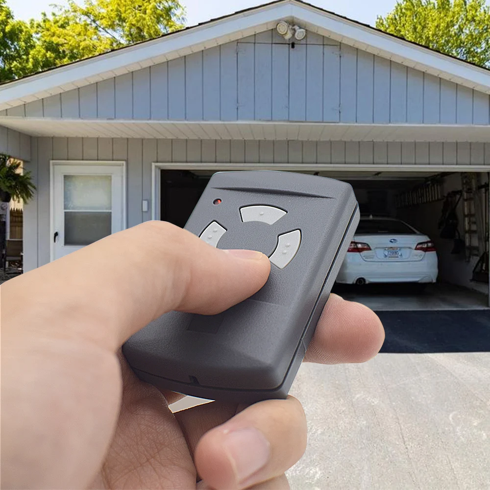 HORMANN pemancar tangan HSM4 HSM2 HS2 HS4 40.685 Remote Control garasi 40.685MHz (tombol abu-abu)