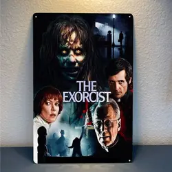 The Exorcist Horror Movie Metal Poster Tin Sign - 20x30cm Plate