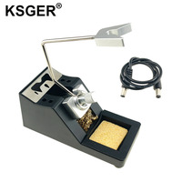 KSGER C115 C210 C245 Soldering Iron Station Handle Holder Welding Tools Stand For C115 Tips Mobile Phone Repair Sleep Stand