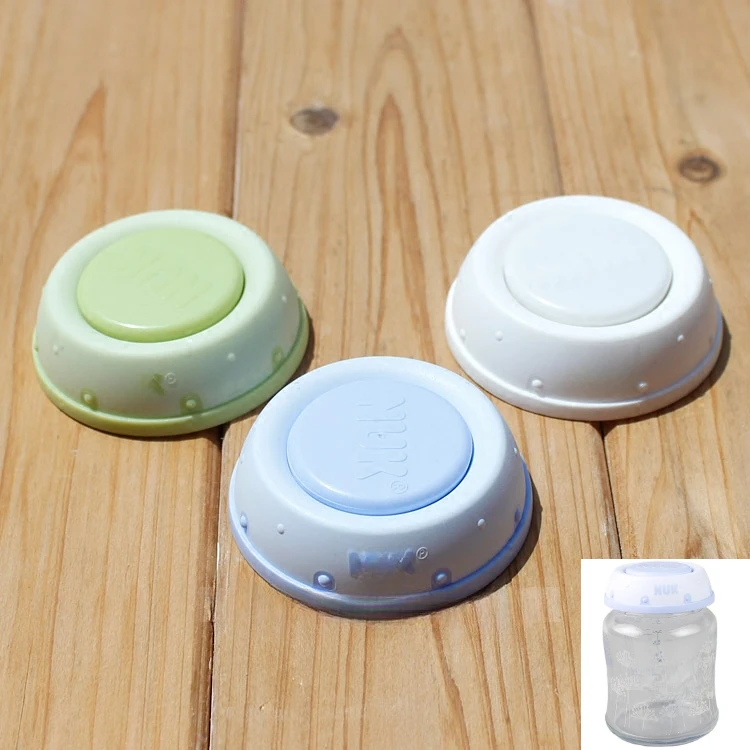 1Pc For NUK Wide-bore Bottle Accessories Sealing Lids Leak-proof Lids Swing Lid Gasket