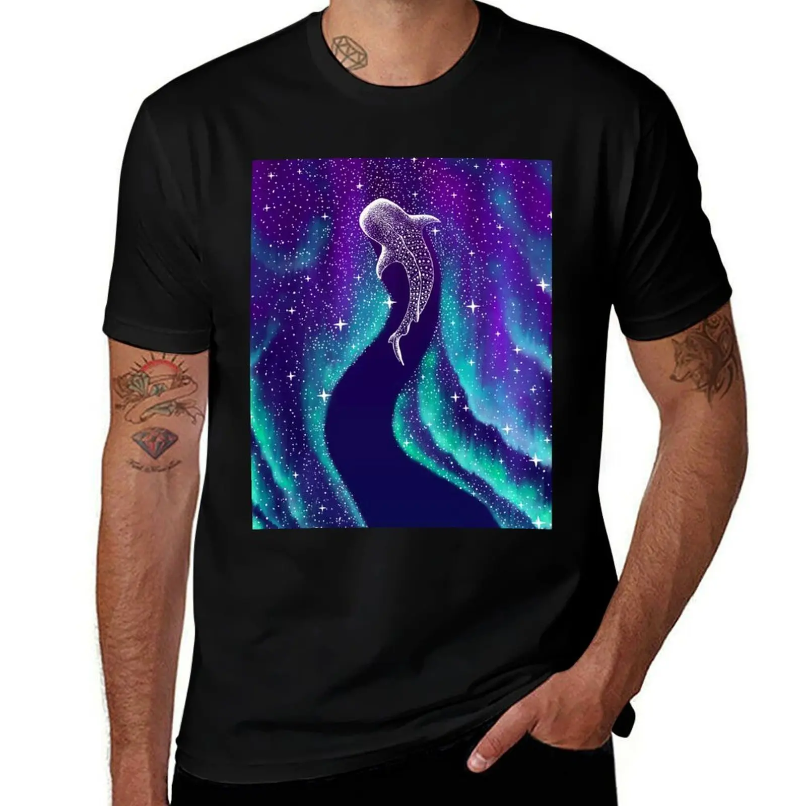 

Star eater in northern lights T-Shirt cheap stuff shirts graphic anime shirt graphic t shirts t shirts men