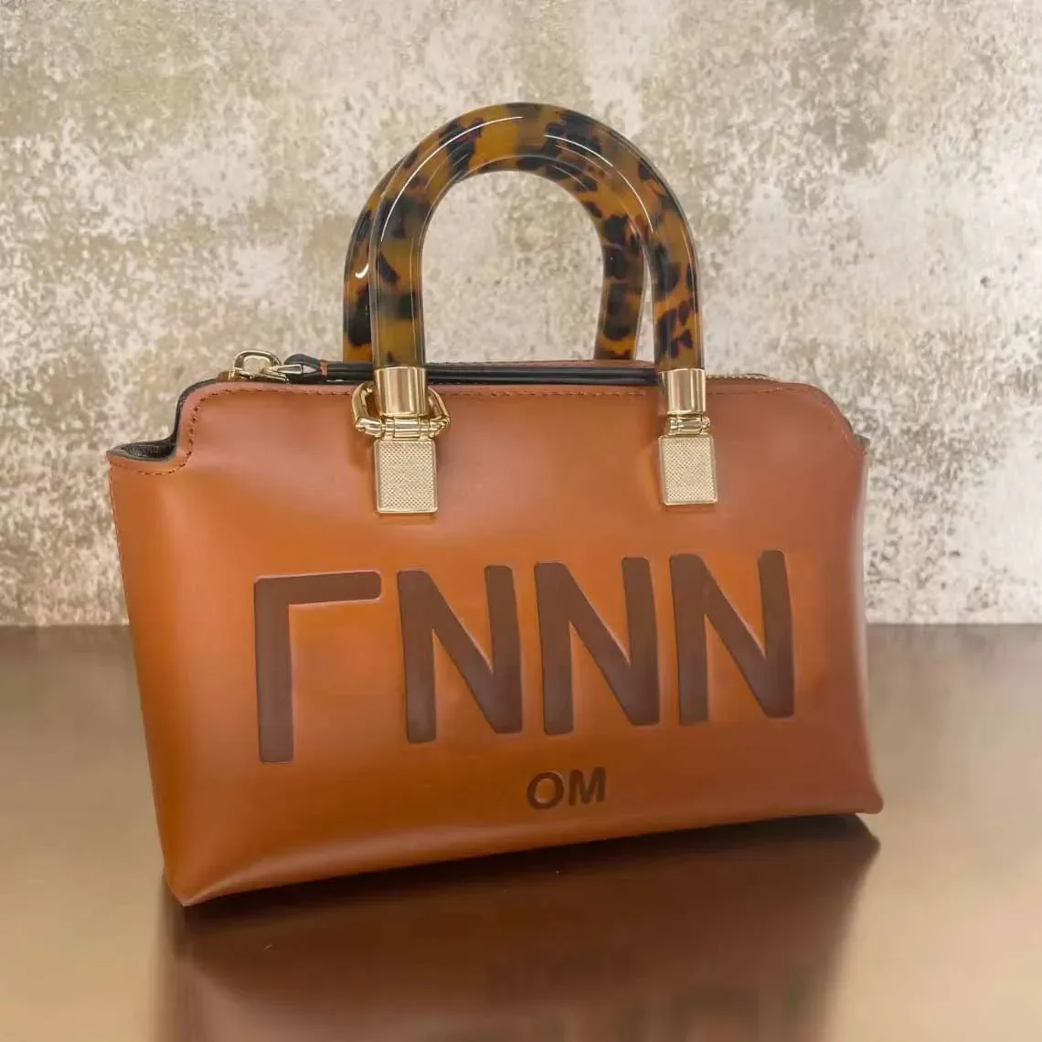 Bolso de hombro para mujer, bolso de diseñador, gran capacidad, versátil, para ir al trabajo, bandolera estampada de primera calidad
