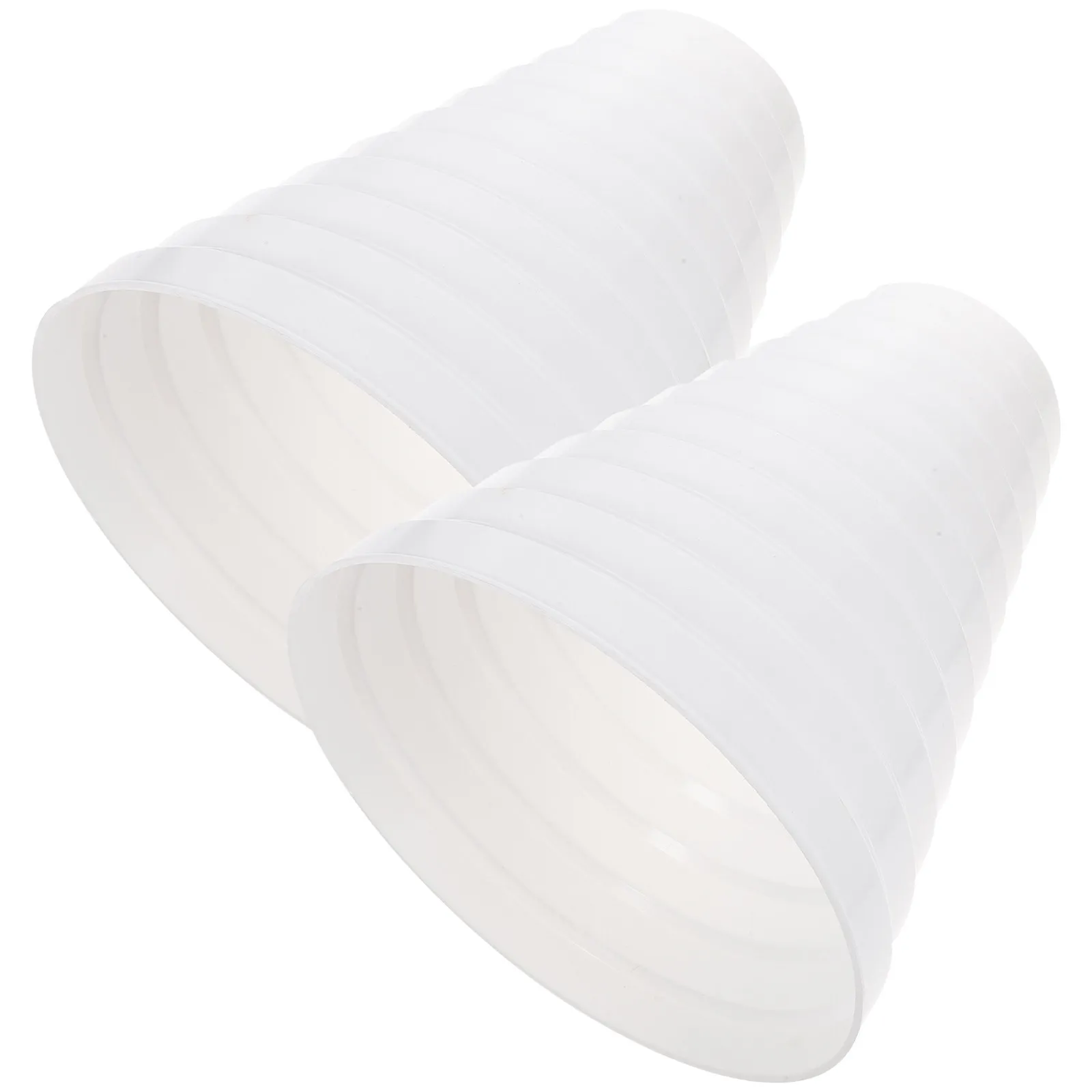 

2 шт. соединителей для воздуховодов систем ОВКВ, усиленные ПВХ-адаптеры-редукторы для подключения шлангов сушилок, прямое подключение