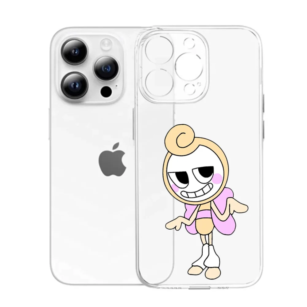 Bassie D-Dandys W-WorldS Charactors Phone Case For iPhone 16,15,14,13,12,11 Pro,Max,Plus,X,XS,XR,SE,Mini Transparent Silicone - Image 5