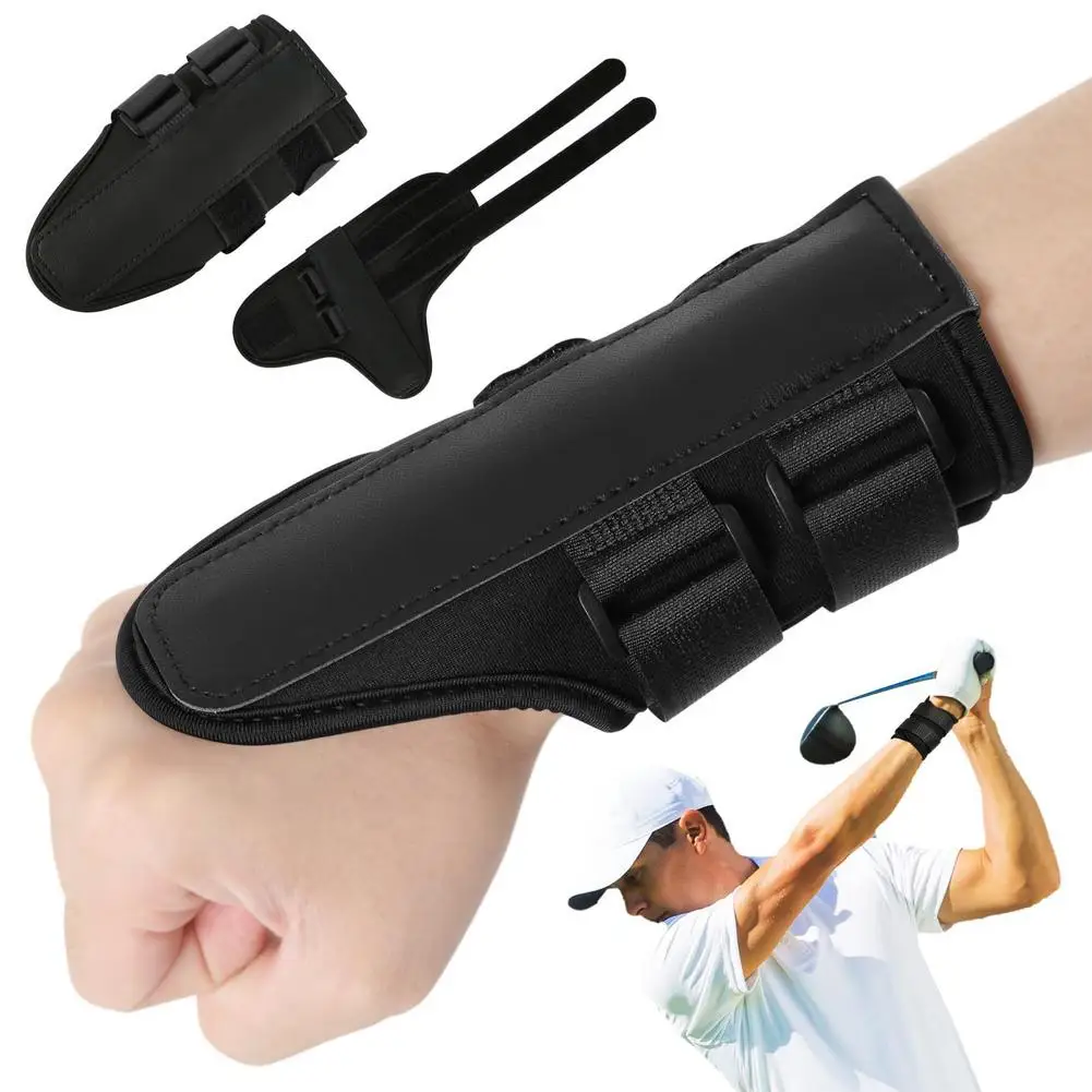

Golf Swing Wrist Brace Trainer Aid Correct Training Swing Gesture Alignment Wris Band Practice Tool