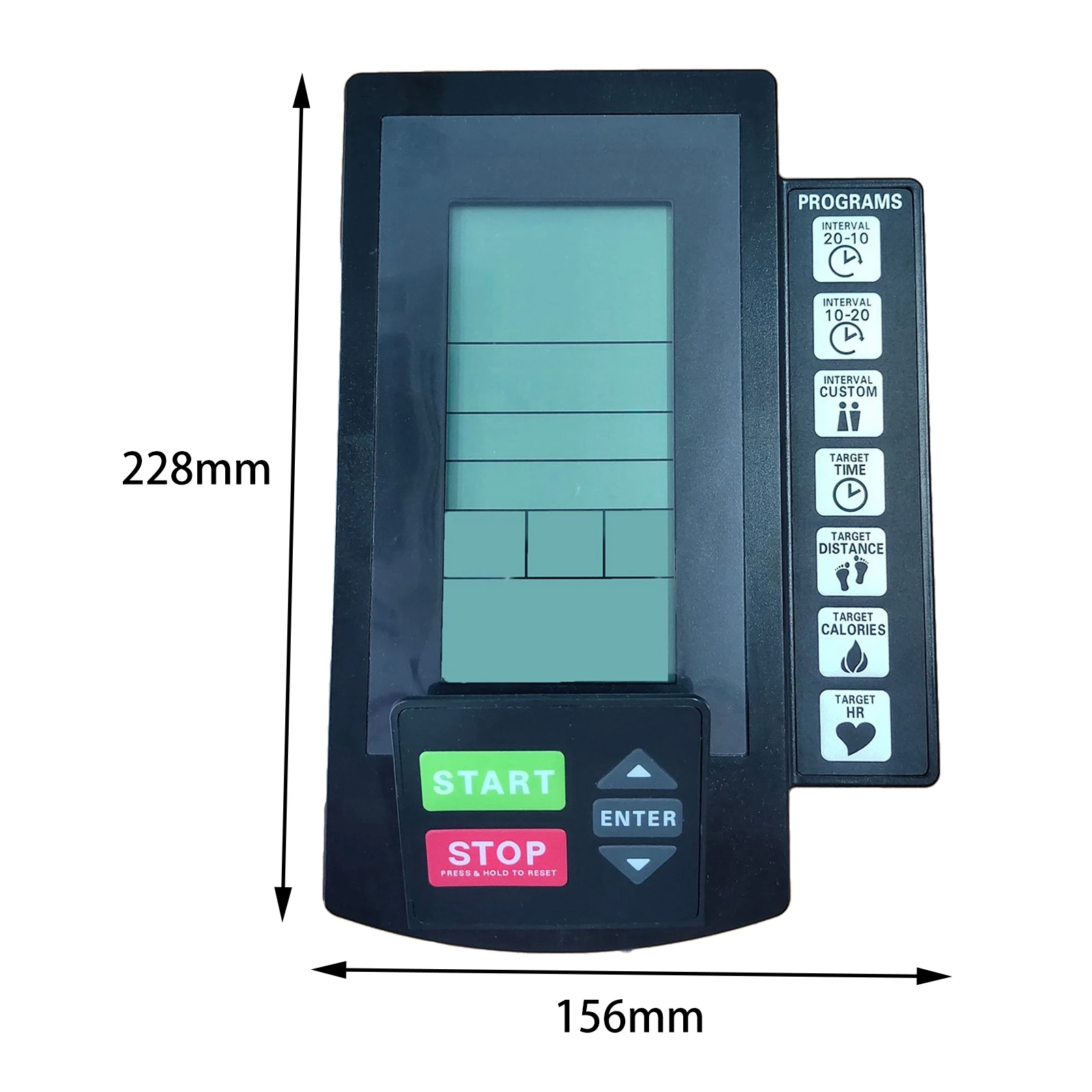 Imagem -06 - Bike Rowing Machine Counter Monitor do Contador do Ciclo Velocímetro para Bicicleta Estacionária