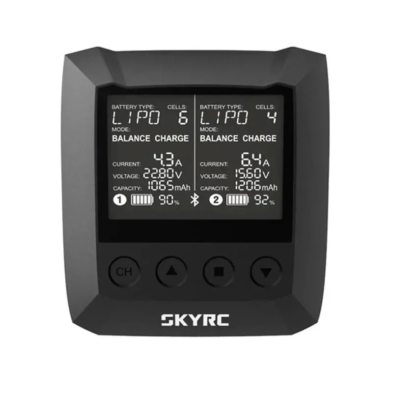 SKYRC B6 Nano DUO 2X100W 15A AC bluetooth Smart Battery Charger Discharger Support SkyCharger APP