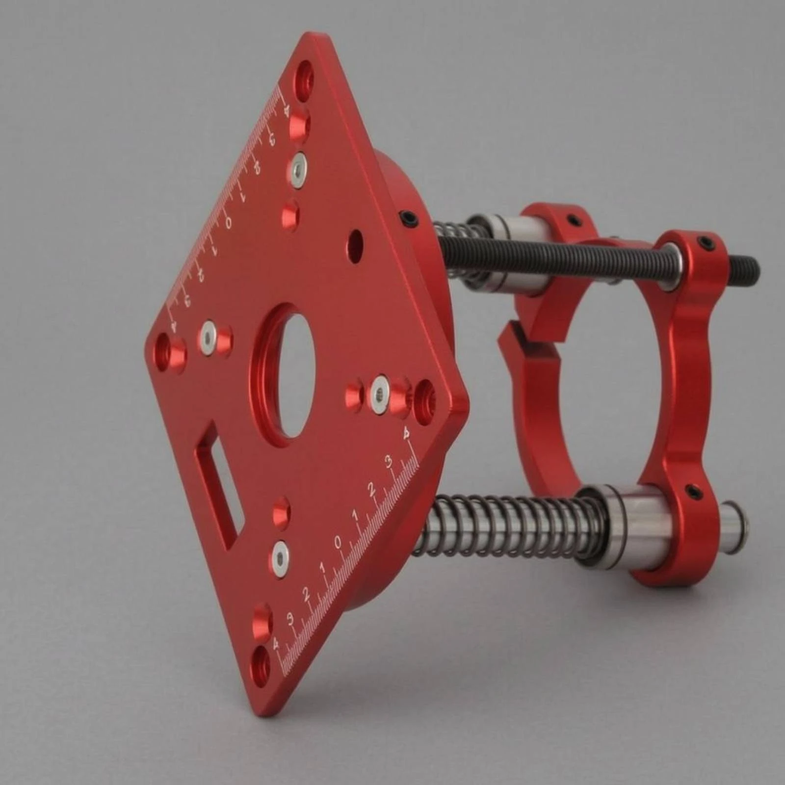 manual-router-lift-hand-crank-router-table-lift-system-woodworking-tool-ruler-markings-precision-adjustment