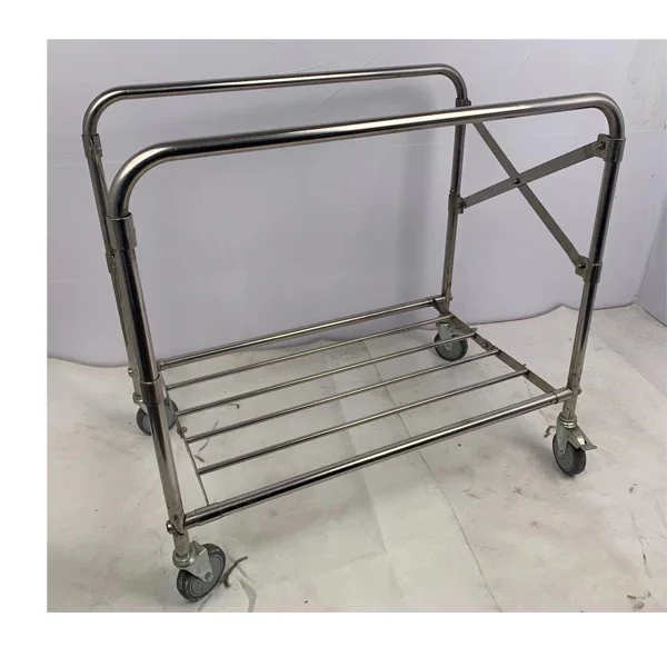 Storage Baskets Bag Foldable Laundry Basket with Wheels Folding Hamper