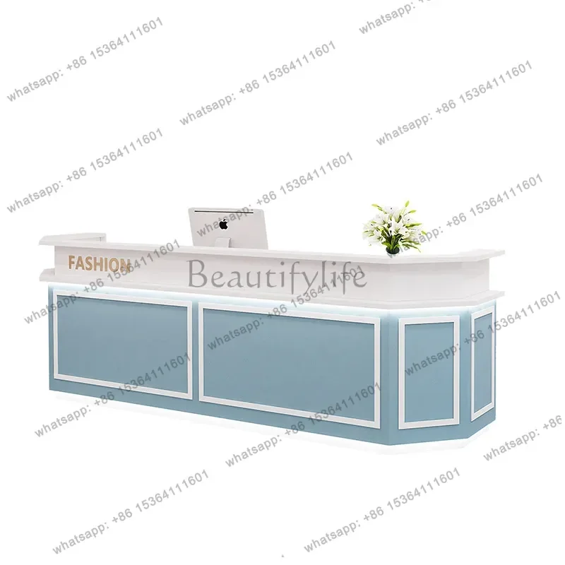 Best Sellers Modern Company Reception Desks Fashionable Creative Irregular-shaped Reception Desks Office Furniture Reception Et
