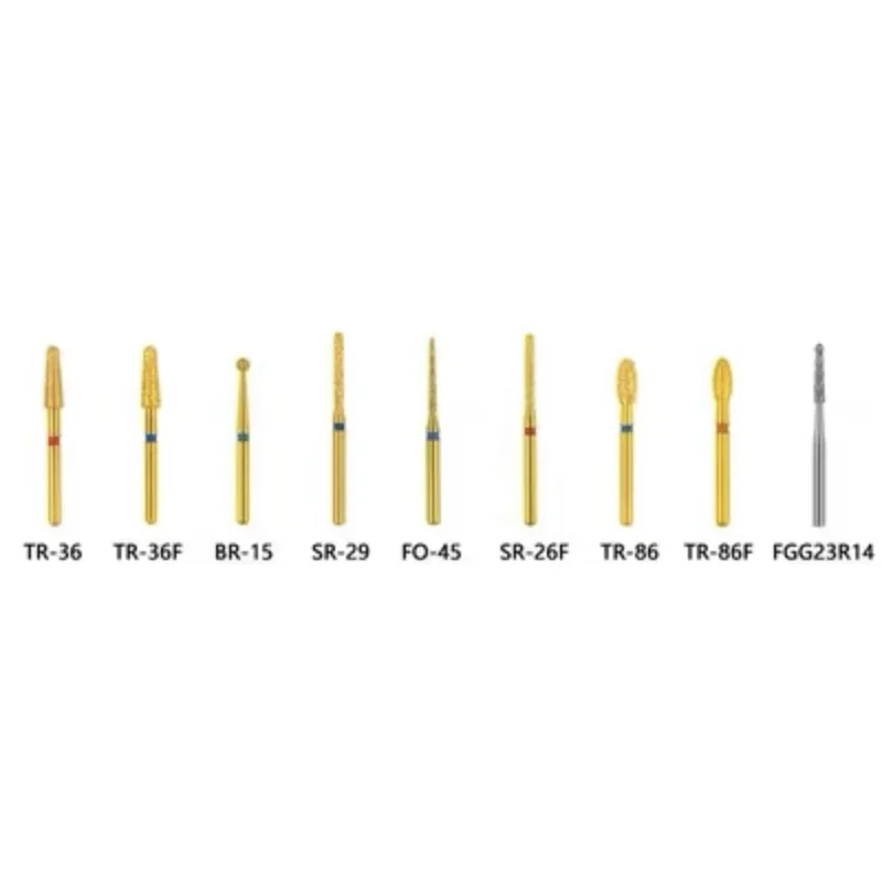Dental preparation FG burs for anterior & posterior ceramic crown porcelain burs