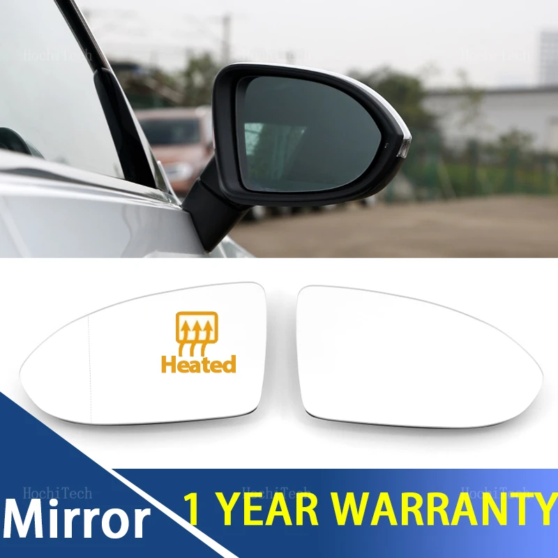 For Volkswagen VW Passat B8 Arteon GTE Alltrack Variant 2015-2023 Rearview Side Mirror Lens Door Wing Mirrors Glass with Heating