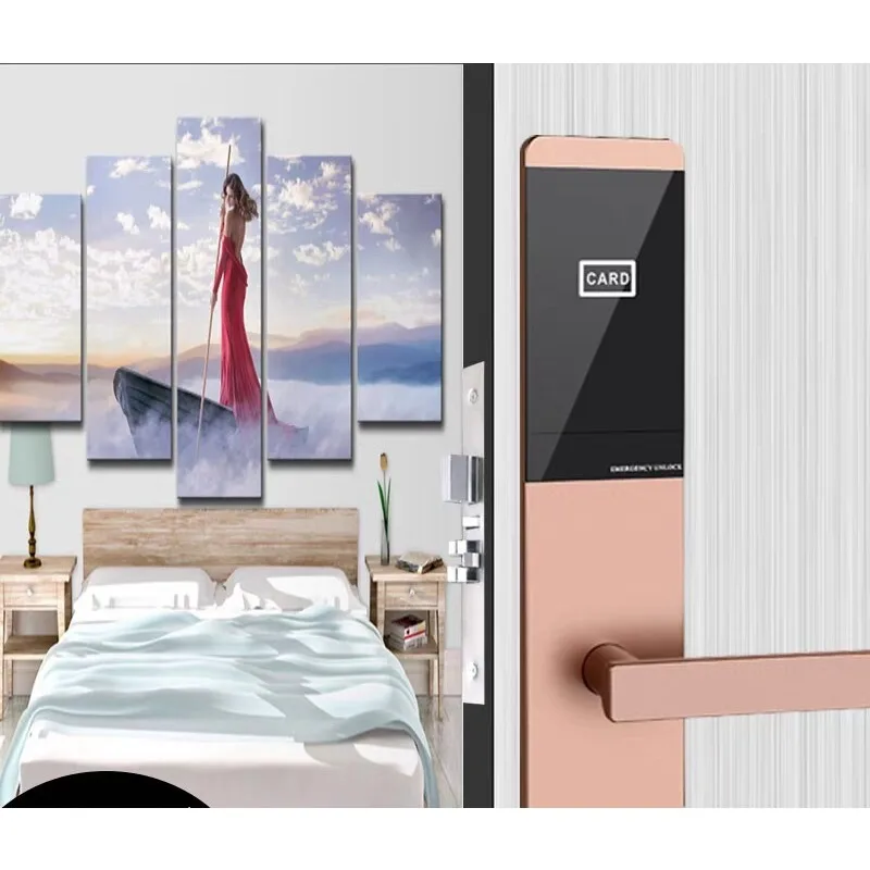 Hotel Hotel Induction Lock, Apartment Smart, Card Lock, Stainless Steel Room Electronic Lock