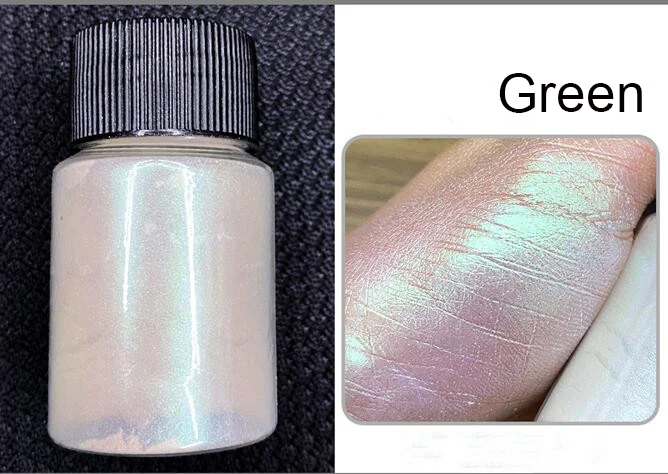1Box Kirsche Rosa Chrom Perle Nagel Pulver Gradienten Spiegel Effekt Nail art Glitter Auroras Reiben Staub Nail art Dekoration 10g