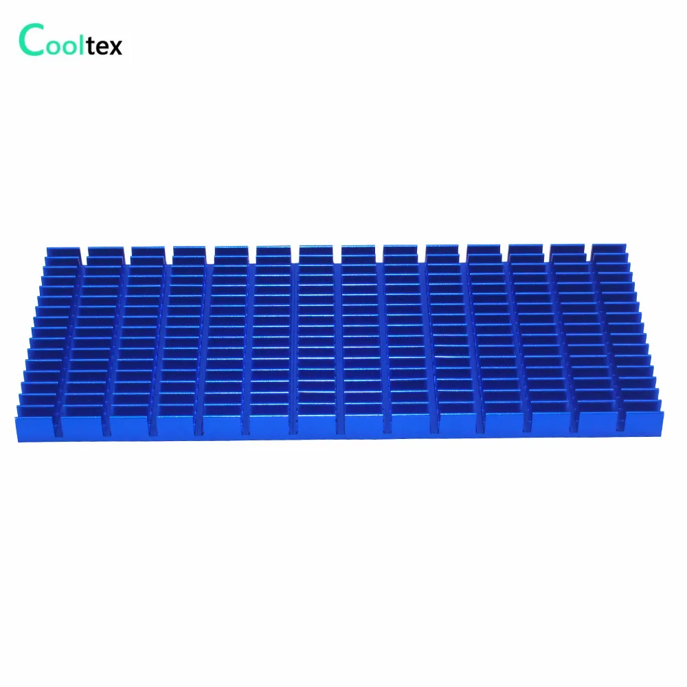 DIY Aluminum Heatsink 150x65x8mm Radiator Heat Sink Cooler for Chip LED Electronic Heat Dissipation Cooling