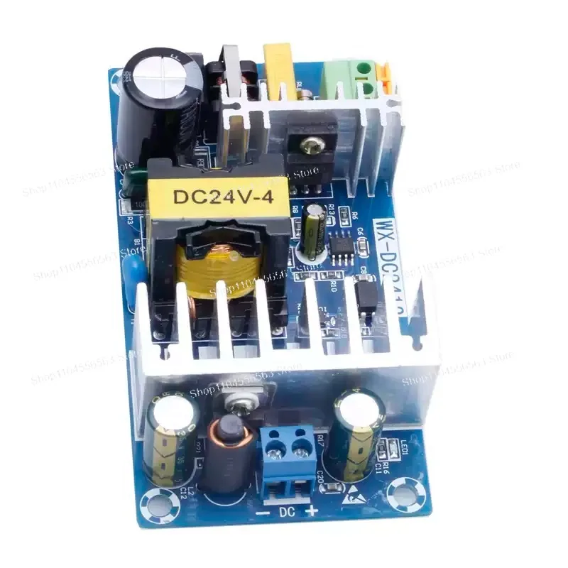 AC 110V/220V to DC 24V AC-DC Switching Power Supply Module (4A/6A, 85V-256V)