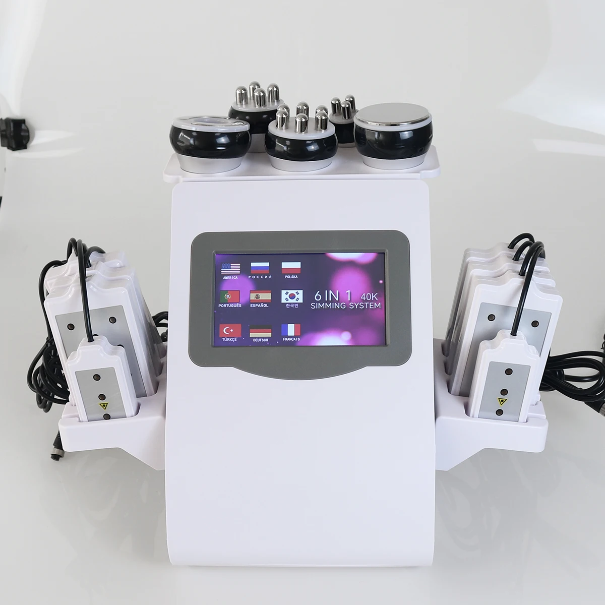 NEWGAGA 6-in-1 30K 40K 60K 80K Ultraschall-Kavitationsgerät Körpergewichtsreduktion Vakuum-Lipo Schlankheitsmassage Fitness KIM8 Maschine – Detail 33