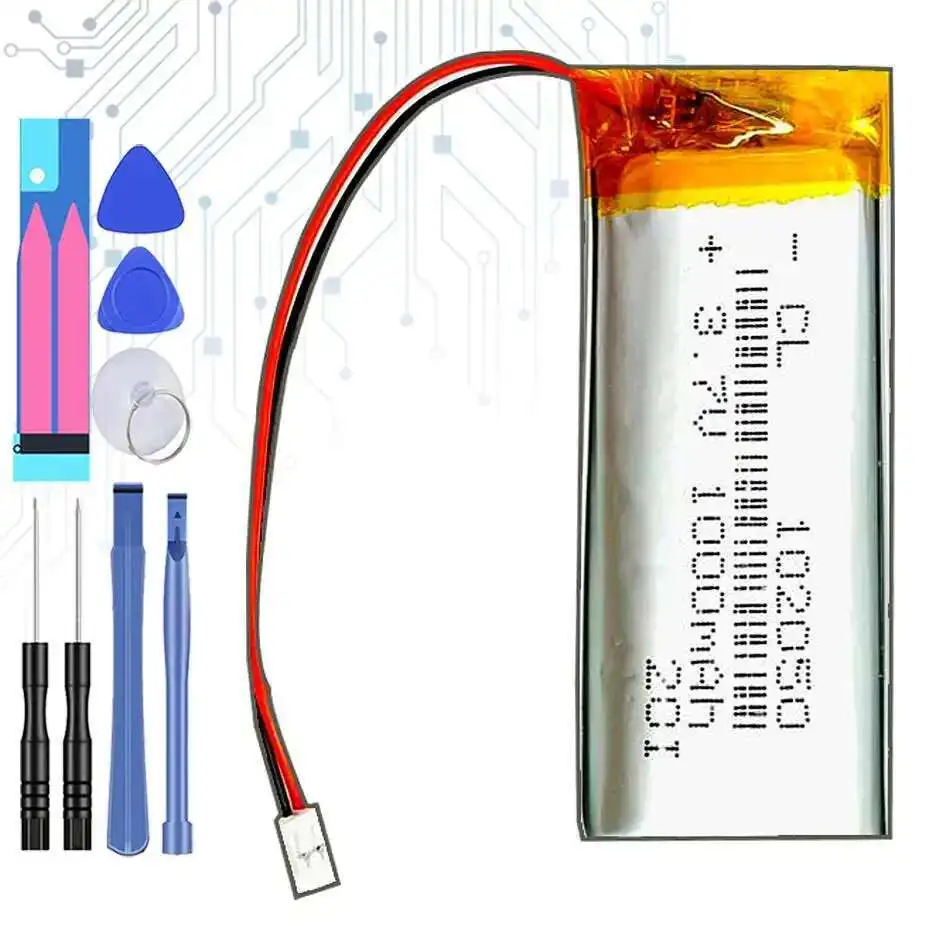 

Led Light Battery 1000Mah For Gps Recording Pen Beauty 102050 High Capacity Premium Replacement