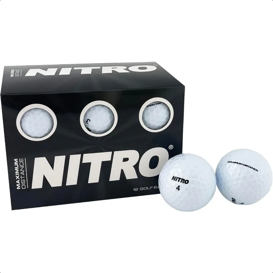 

Nitro Maximum Distance Golf Ball 12Pack