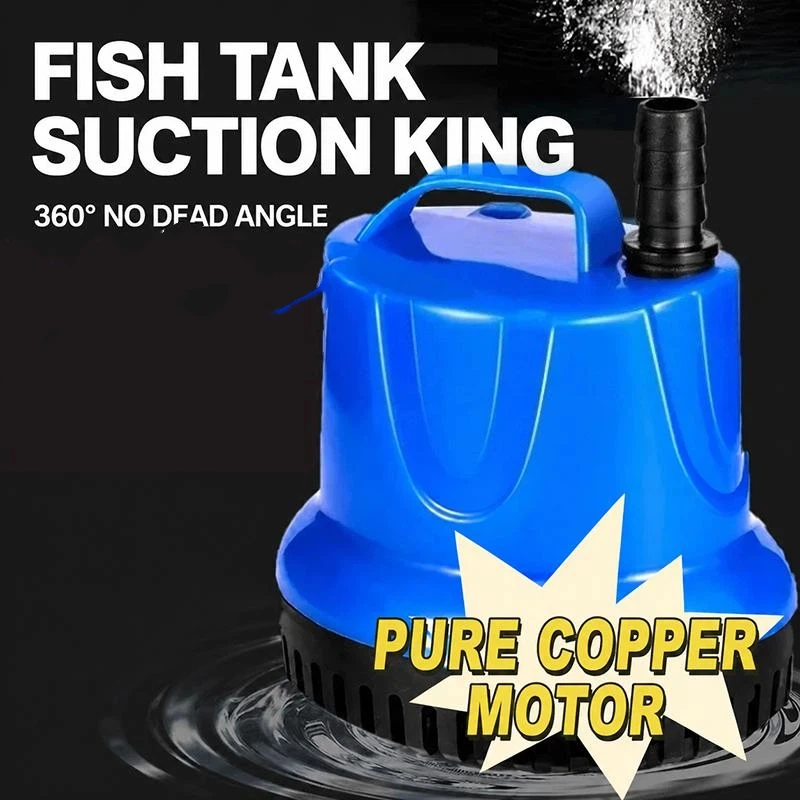 Submersible Water Pump Aquarium Circulating Pump Filter Bottom Suction Pump Fish Tank Water Pump