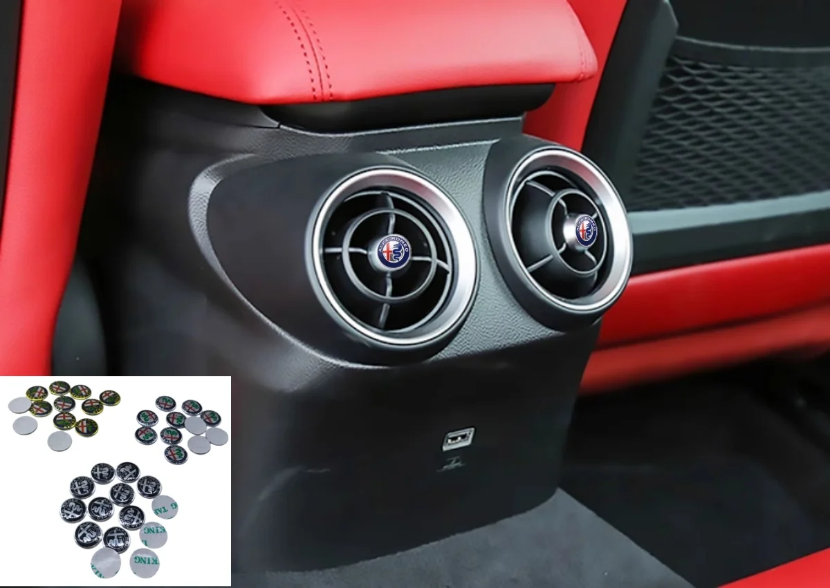 �y�Z�[�����z5 �� 15 �~�����[�g�� forAlfa Romeo 3color Giulia 952 Stelvio 949 �ԓ��G�A�A�E�g���b�g�o�b�W�����X�e�b�J�[�K�؂� Tonale �C���e���A