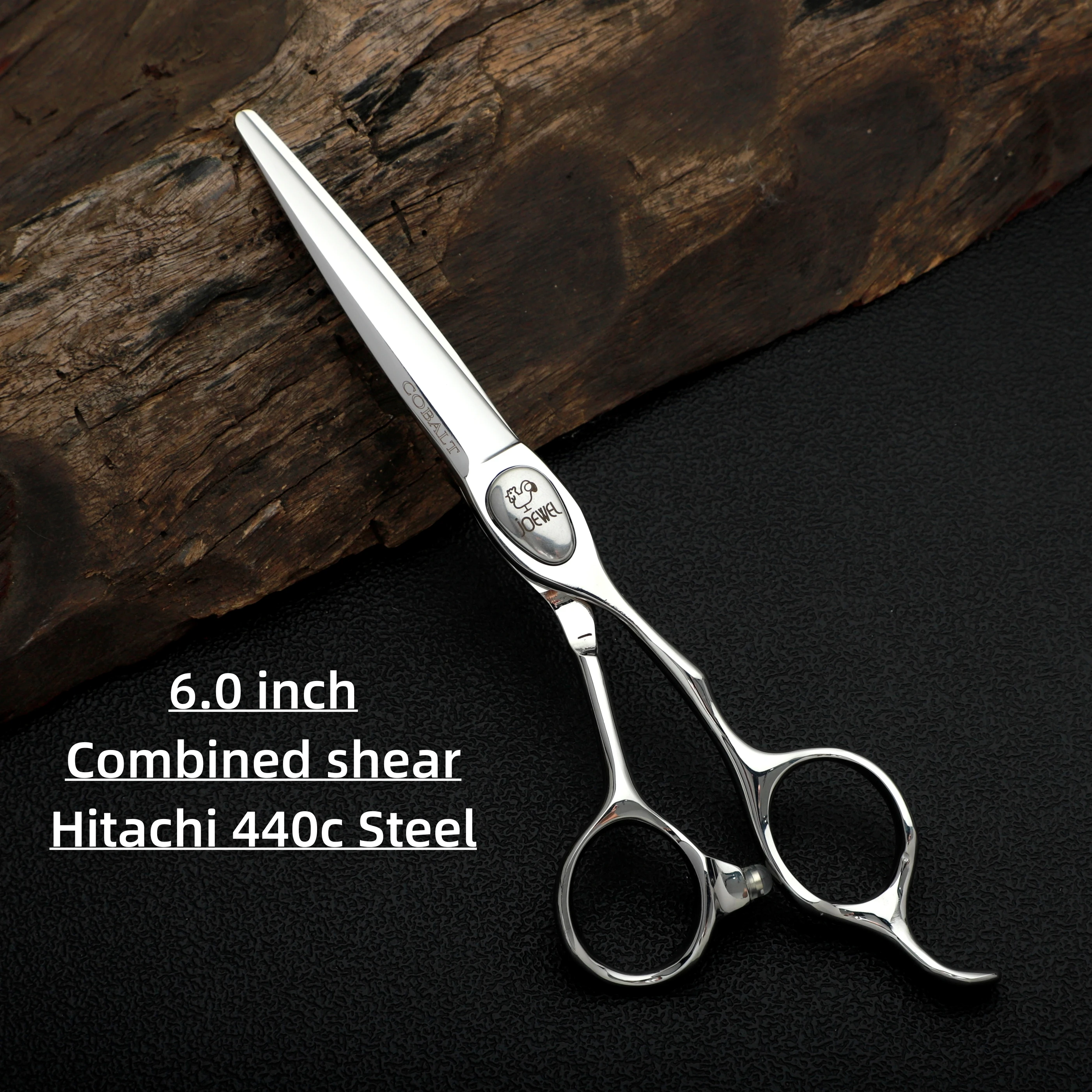 Joewell 6-6.5 inch，Professional hairdressing scissors，Hitachi 440c steel，Hair cutting machine，Salon High-end barber accessories