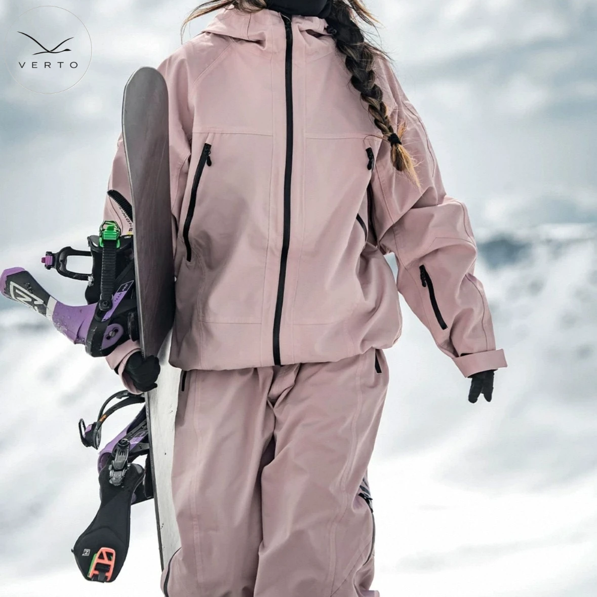 Premium Unisex Waterproof Windproof Ski Suit for Snowboarding Winter Sports Outdoor Mountain Activities