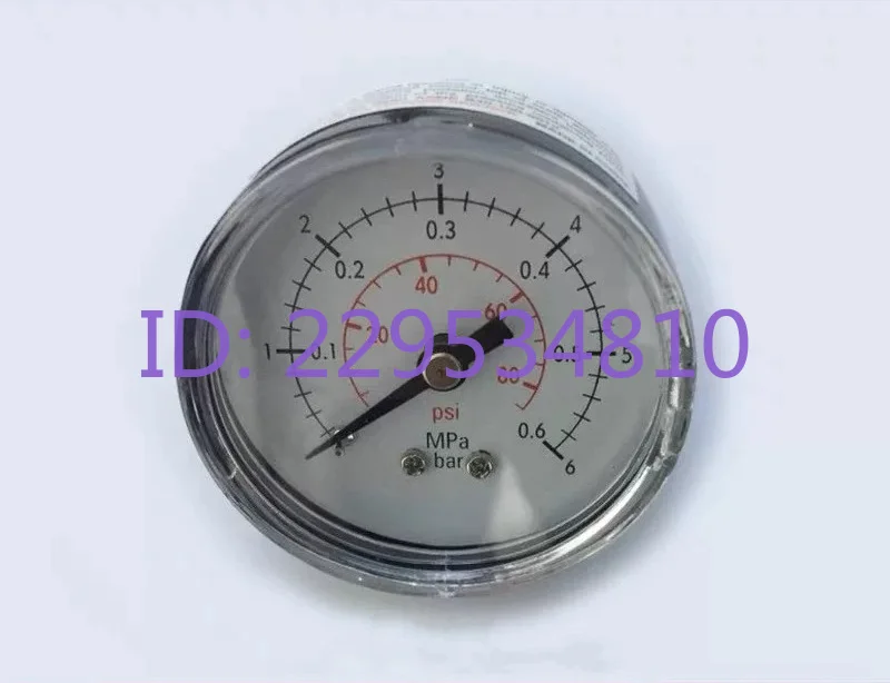 Genuine spot, pressure gauge 0-10bar/1.0MPA/1.1MPA/160PSI/140PSI40/50mm quality assurance