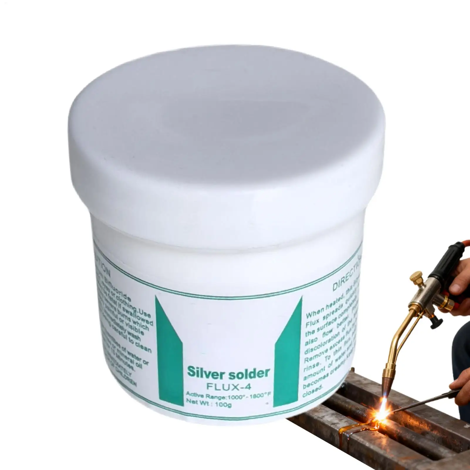 Soldering Flux for Cleaning Surfaces, Copper Soldering Powder, Copper Jewelry Metal Welding Catalyst, Welding Accessories