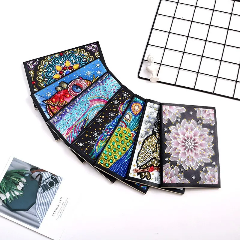 5d Diamond Painting Notebook Special Shaped New Diamond Embroidery Sale A5 Diary Book Mosaic Pictures Gift