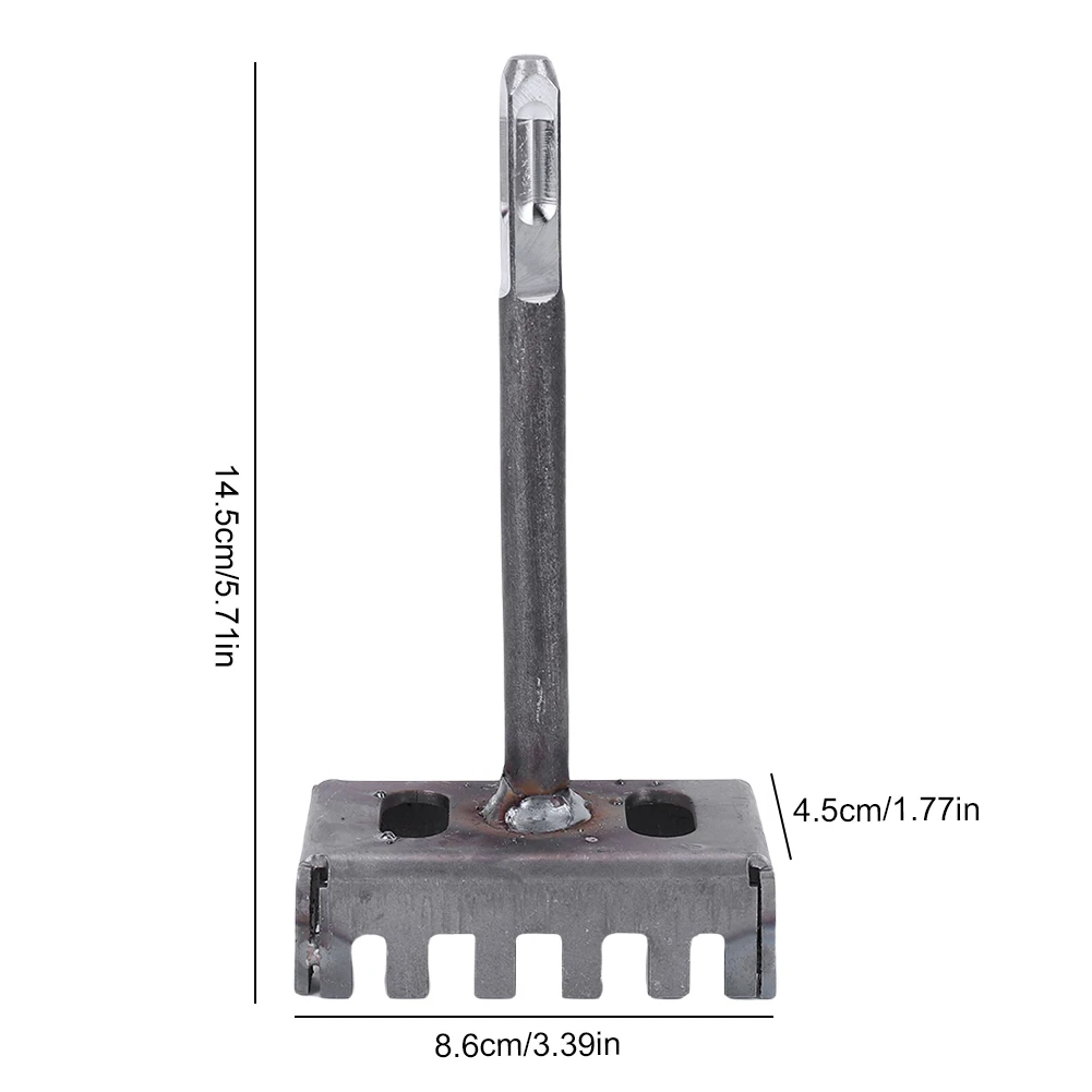 86-Type Wall Square Hole Cutter Electrical Box Hole Socket Puncher Tool (Black)