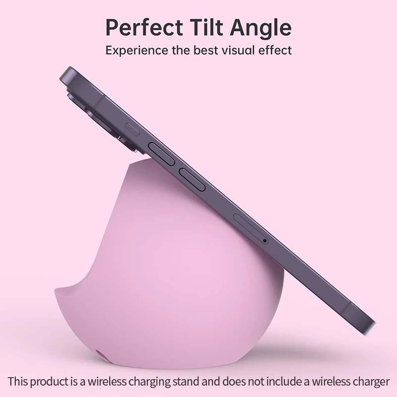

2 in 1 phone charging stand compatible with Magsafe and iWatch magnetic wireless charger to charge two devices at the same time