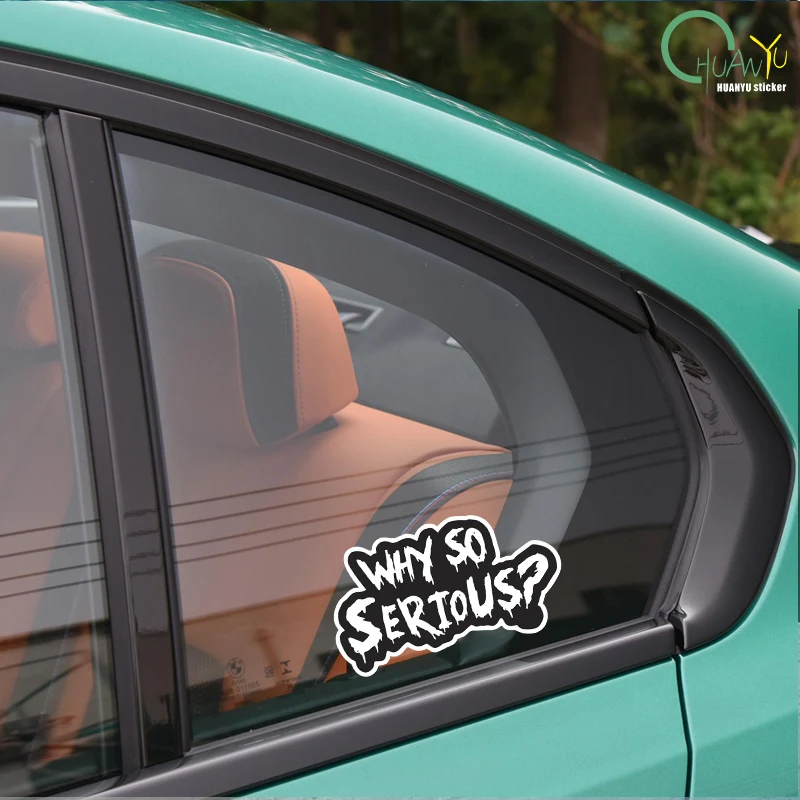 ملصقات سيارات مضحكة إنجليزية لنافذة السيارات والدراجات النارية وخزان الوقود والسكوتر وسباق الأجسام والخوذة وشارات الفينيل الممتعة