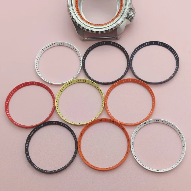 SKX007 Watch Chapter Ring Fits NH35 NH36 SKX007 SKX009 Watch Case Replace Plastic Inner Ring Size 30.5mm×27.5mm Watch Refit Part