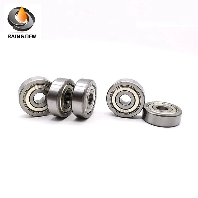 R4zz Bearing R6zz R8zz ABEC-7 10PCS Double Shielded Inch Miniature Ball Bearings R4z R6z R8z