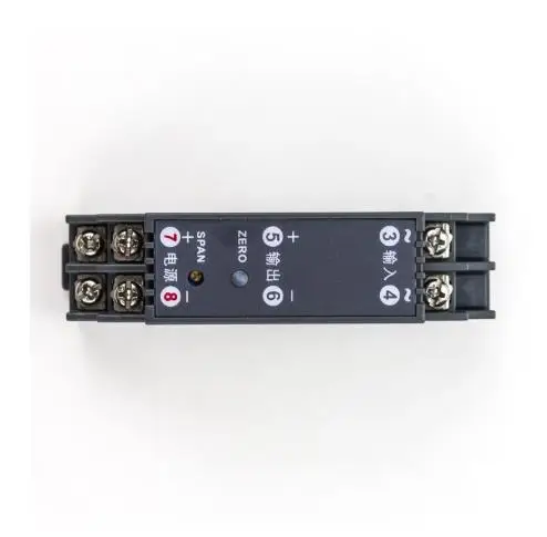 DC Signal Isolator 4-20mA/0-10V/0-5V Analog Signal Isolator 1 in 1 Out, DC Voltage/current Transmitter
