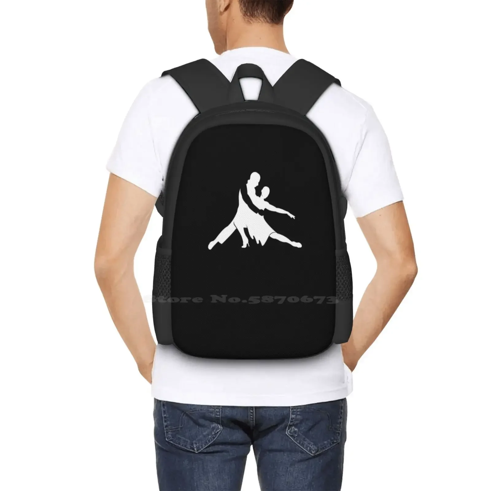 التانغو الرقص رائجة البيع المدرسية على ظهره حقائب الموضة التانغو الرقص مدرسة التانغو الرقص أمي التانغو الرقص المعلم التانغو فتاة الرقص