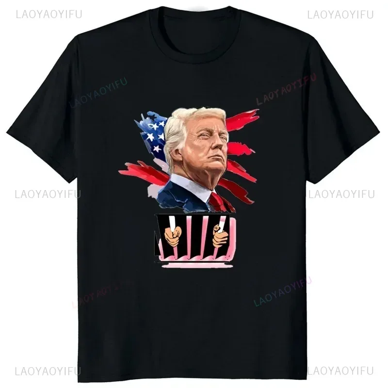 Donald Trump is going to Jail  Worst President Ever, Trump for Jail Rison Lock Him Up Men Women Classic Street Fashion  t-shirt