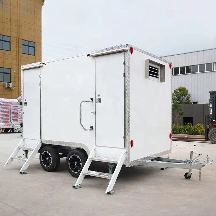Mobile Toilet Integrated Mold Dry Chemical Toilet Anti-slip Floor Easy Clean Low Maintenance Outdoor Festival Temporary Washroom