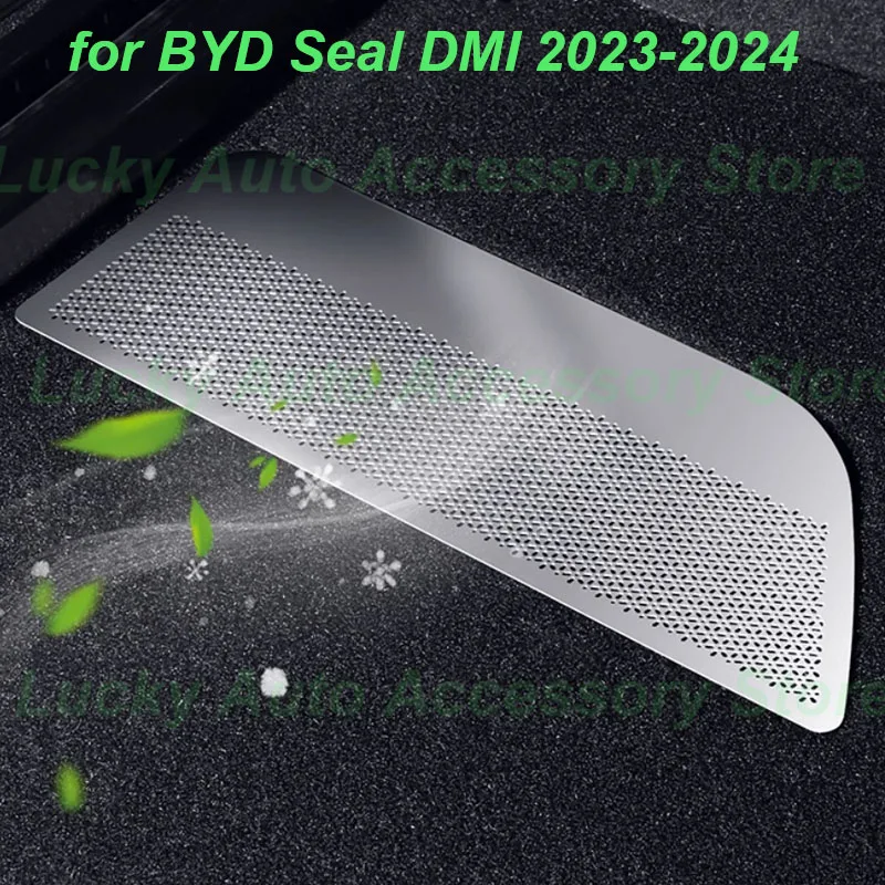 

Car Under Seat Anti-blocking Cover for BYD Seal DMI 2023-2024 Air Conditioning Outlet Protective Cover Interior Accessories