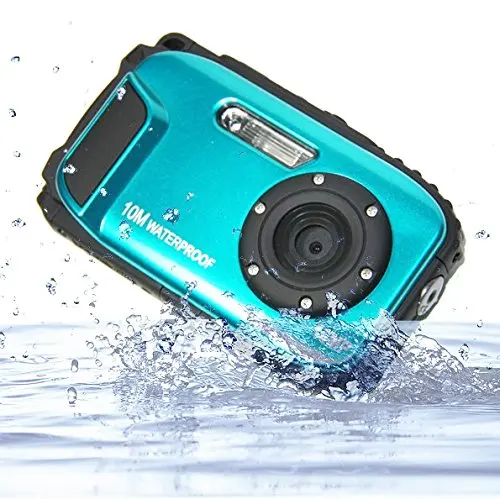 16MP HD 2.7 بوصة عرض كاميرا الحركة كاميرا رقمية 10 متر مقاومة للماء Winait كاميرا رقمية مقاومة للماء مع TF